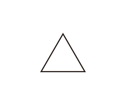 正三角形を描く