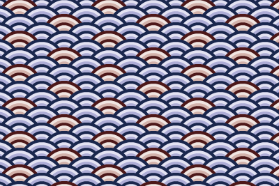 青海波のパターン７
